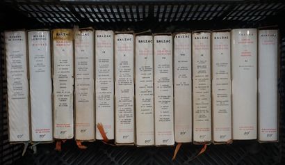 LA PLEIADE 13 volumes de La Pléiade: Rabelais, Gérard de Nerval (2) et Balzac (1...