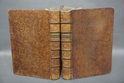 null Deux volumes reliés: "Les œuvres d'Estienne Pasquier" 1723.