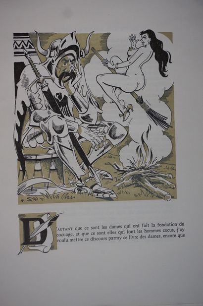 null Six modern illustrated volumes: Le chevalier de Parny: "Poésies érotiques",...