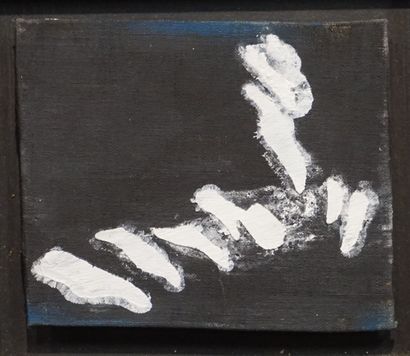 Roger PFUND (1943) "Les cheveux de Greta", huile sur toile marouflée sur panneau,...