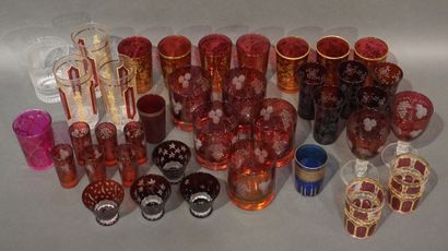 Handle of glassware and crystalware, mainly...