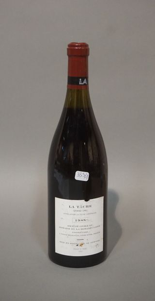 null 1 bottle LA TÂCHE, DRC 1988 (ela, LB)