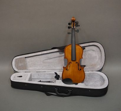 null Child study violin, 1/4, Deviser mark. 46 cm