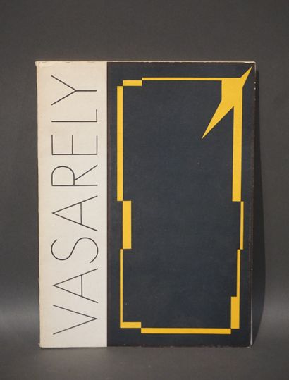 null Vasarely" exhibition catalog, by Marie-Louise Jeanneret art moderne Genève.