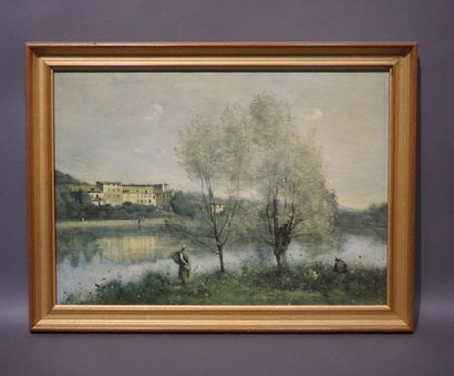  D'après Jean-Baptiste Camille Corot: 