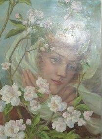 null Dans le goût de Gustave JACQUET

Femme dans les fleurs

Huile sur carton 

Porte...
