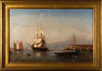 Emmanuel GALLARD-LÉPINAY (1842-1885) Vue de Venise

Huile sur toile 

Signée en bas...
