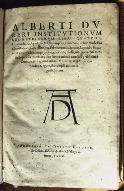 null A. DURER, 
Alberti du Reri institutionum, 1606