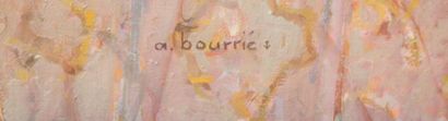 null André BOURRIE (1936).

Village du Vexin, 1987.

Huile sur toile, signée en bas...