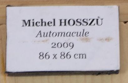 null Michel HOSSZU (né en 1944).

"Automacule" - 2010.

Sérigraphie sur toile.

Signée...
