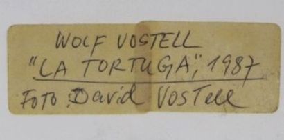 null Wolf VOSTELL (1932-1998).

"La tortuga" - 1987.

Tirage argentique contrecollé...