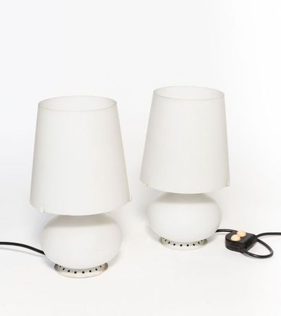 null Max INGRAND (1908-1969).

Paire de lampes "Fontana" modèle 1853 - modèle créé...