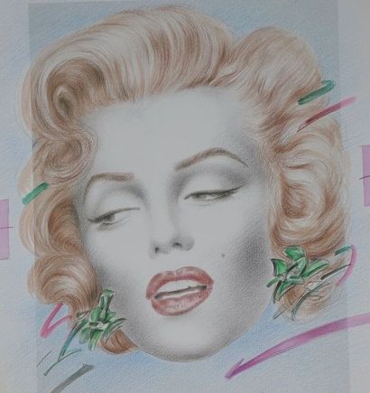 null Dimitrije POPOVIC (né en 1951).

Marilyn Monroe - 2000

Ensemble de trois oeuvres...