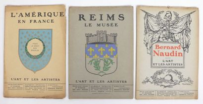 null L'ART & LES ARTISTES.

Ensemble de 32 revues dont 3 numéros spéciaux.

1907...