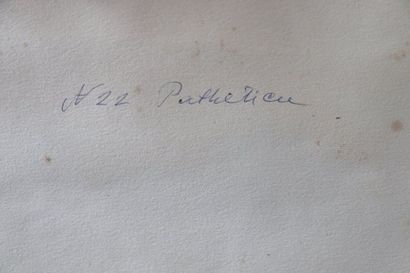 null Ossip ZADKINE (1890-1967).

Le retour du fils prodigue.

Gouache sur papier.

Signée...