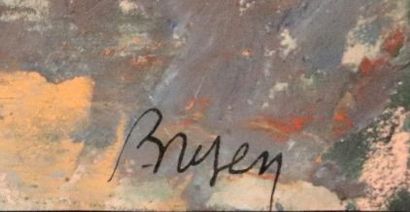null Camille BRYEN (1907-1977).

Gouache sur papier.

Signée doublement en bas.

Provenance...