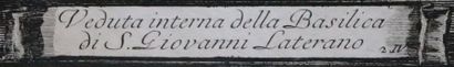 null Giovanni Battista PIRANESI (1720-1778).

Veduta interna della Basilica di S....