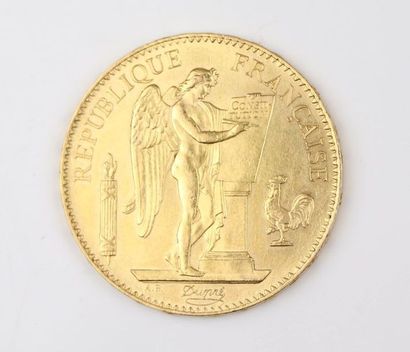 null Pièce de 100 francs or Génie 1878 A.

TTB à SUP.

32,36 grammes