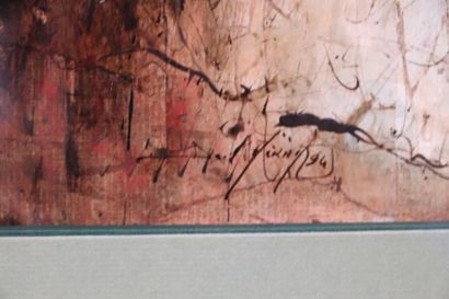 null Daniel AIRAM (né en 1958).

Deux femmes assises..

Peinture sur platre, signée...
