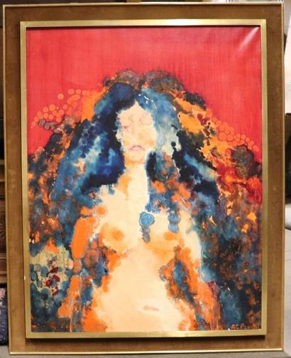 null FC or RC PERROT.

Topless woman.

Oil on canvas, signed lower right.

H_114...