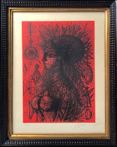 null Jean CARZOU (1907-2000).

The Vestal.

Lithograph, signed in pencil on the lower...