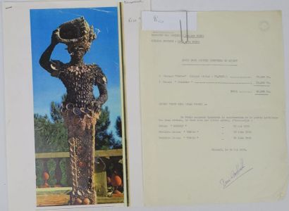 null Janine JANET (1913-2000) pour ROGER RICO, avril 1955.

Bustes féminin et masculin...