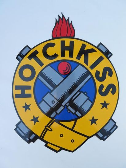 null Plaque émaillée HOTCHKISS.

Edition Contretype pour le club Hotchkiss en 1996.

H_44...