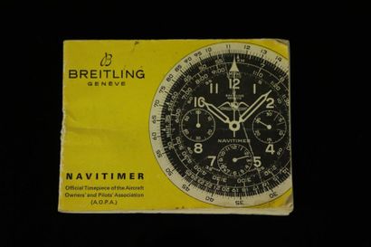 null BREITLING Chronographe Navitimer , vers 1967.

Chronographe de pilote en acier...