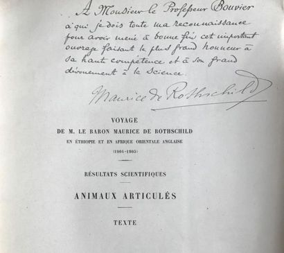 null ROTHSCHILD, Maurice de.

Voyage de M. le baron Maurice de Rothschild en Ethiopie...