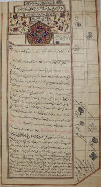 null Document officiel

Pigments polychromes et or sur papier

Iran, XIXe-XXe siècle

Rédigé...