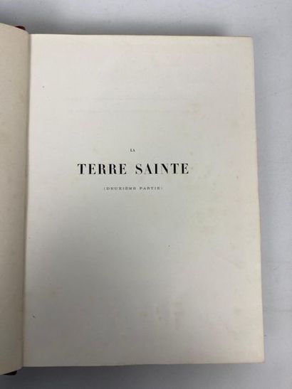 null Victor GUERIN, La Terre Sainte, 2 volumes, Paris : E. Plon & Cie, 1882.

En...