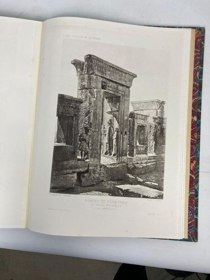 null Marcel DIEULAFOY.

L'art antique de la Perse. Achéménides, Parthes, Sassanides.

Paris,...