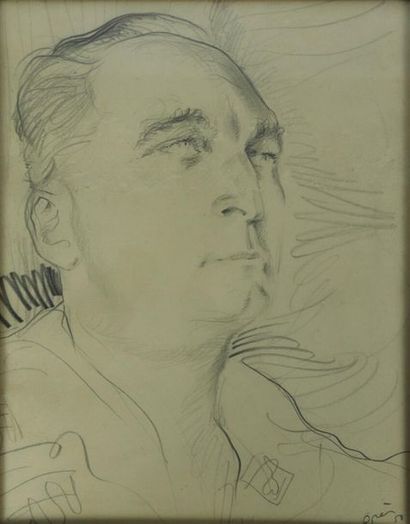 Serge GRES (1899-1970).

Portrait de Gabriel...