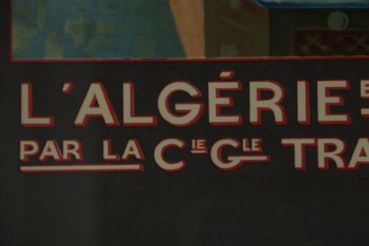 null Compagnie Générale Transatlantique.

Paris - Lyon -Méditerranée.

L'Algérie...