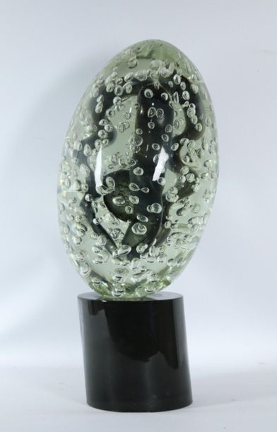 null Livio SEGUSO (né en 1930).

Sculpture en verre.

H_55 cm

