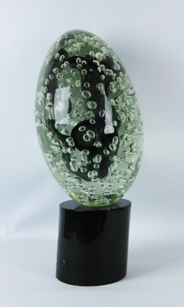 null Livio SEGUSO (né en 1930).

Sculpture en verre.

H_55 cm


