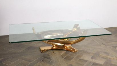 Fred BROUARD (1944-1999). 
Table basse -...