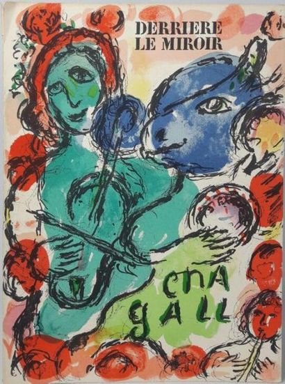 null DERRIÈRE LE MIROIR - Marc CHAGALL.

Numéro 198.

Paris, Maeght, 1972. Trois...