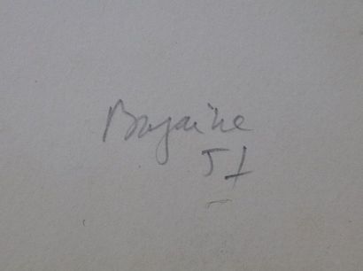 null Jean René BAZAINE (1904-2001).

Hollande 2.

Lithographie, signée au crayon...