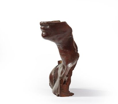 null Igor MITORAJ (1944 - 2014).

Buste d'homme ou "Stella", 1980.

Bronze à patine...