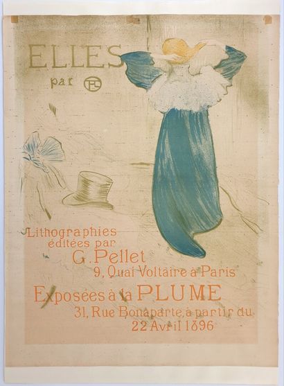 null Henri de TOULOUSE-LAUTREC (1864-1901).

ELLES, 1896.

Lithographie reprenant...