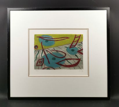 null Henri GOETZ (1909-1989).

Composition.

Lithographie, signée au crayon et justifiée...