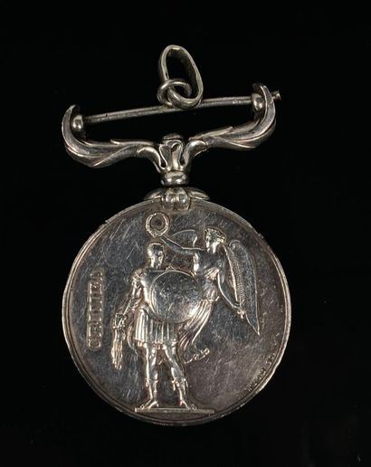 null GRANDE-BRETAGNE.

Médaille de Crimée, argent.

D_36 mm, 36,55 grammes, 925°...