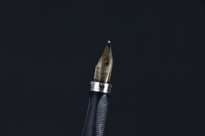 null PARKER.

Stylo plume et stylo à bille en argent, la plume en or 14K.

L_12,7...