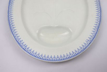 null Deux plats à roti en porcelaine

Porcelaine à décor bleu

Probablement Russie,...