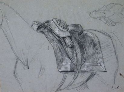 null Louis Eugène CHARPENTIER (1811-1890).

Studies of soldiers and horse.

Meeting...