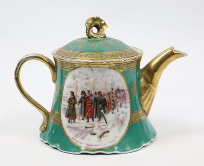 null Teapot with narrative decoration featuring Napoleon Bonaparte

Porcelain with...