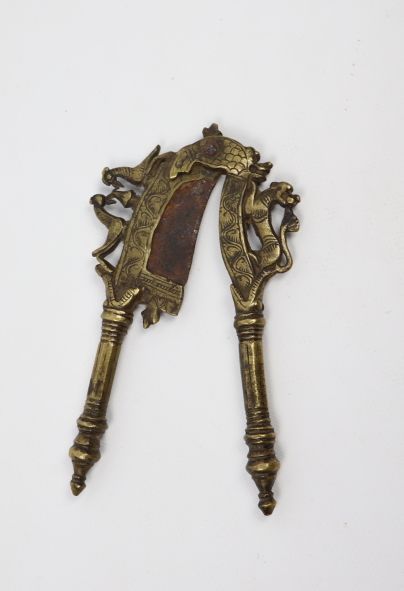 null Collection of five betel scissors 

Brass and steel

India, 19th century

One...