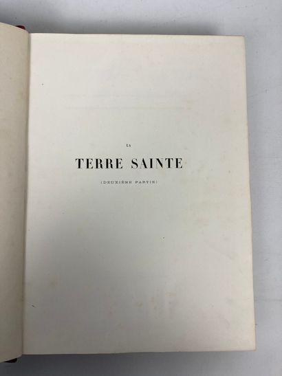 null Victor GUERIN, La Terre Sainte, 2 volumes, Paris: E. Plon & Cie, 1882.

In two...