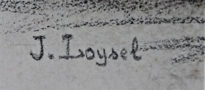 null Jacques LOYSEL (1867-1925).

Nu assis.

Dessin au fusain, signé en bas.

H_30...